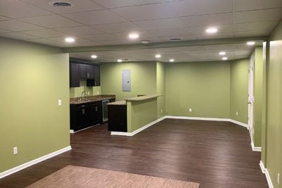 Basement remodeling, kitchen basement, basement bar, Solon Ohio 44139 | regencydesignandbuild.com