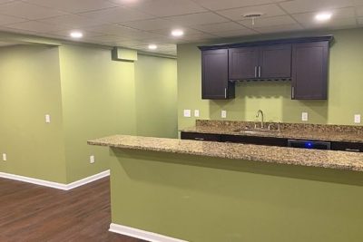 Basement remodeling, kitchen basement, basement bar, Solon Ohio 44139 | regencydesignandbuild.com