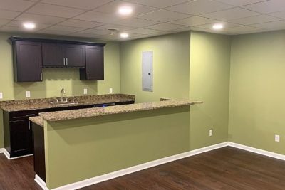 Basement remodeling, kitchen basement, basement bar, Solon Ohio 44139 | regencydesignandbuild.com