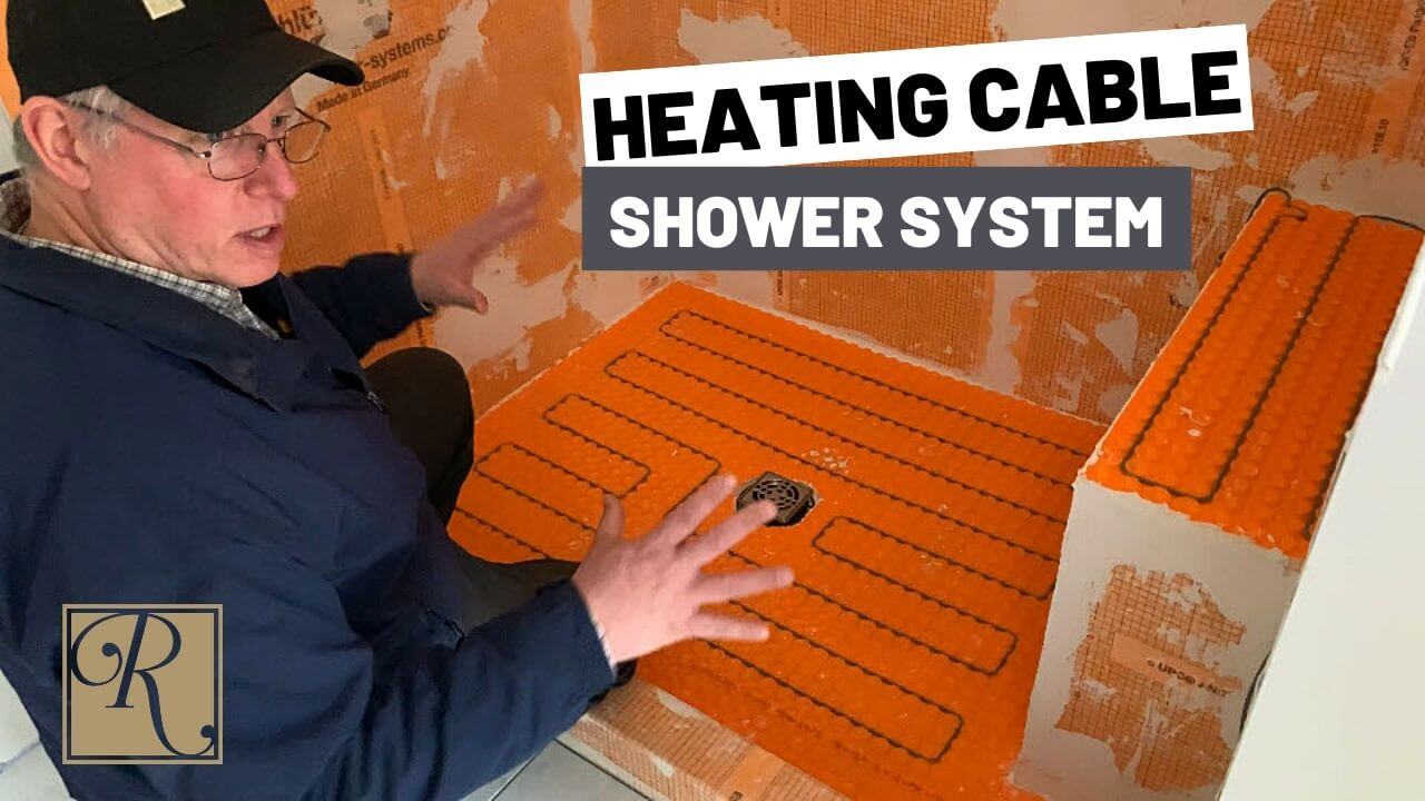 Installing A Heating Cable Shower System | Regency Design + Build | Cleveland Heights, OH